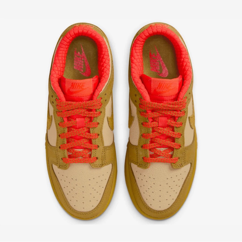 Nike Women’s Dunk Low ‘Bronzine Picante Red’